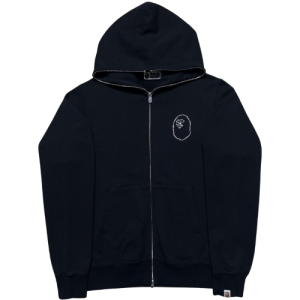 Rhinestone Bape Hoodie