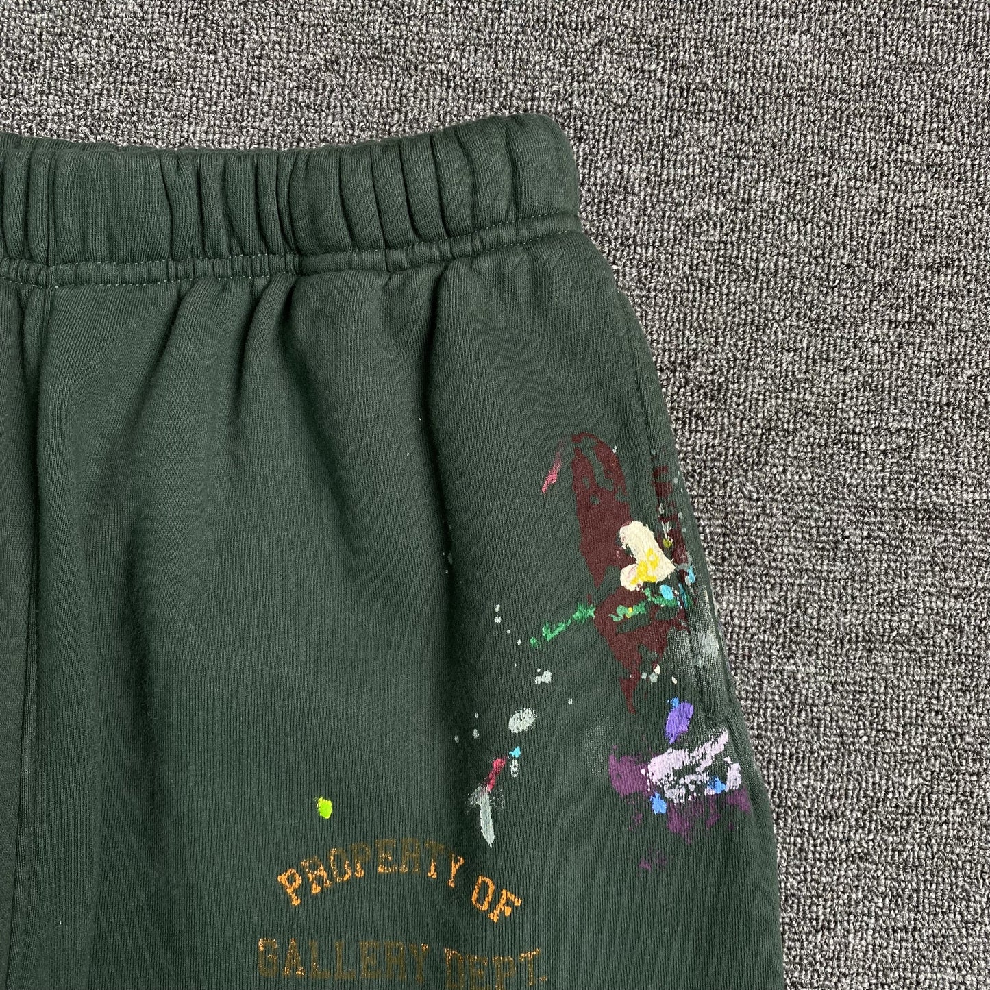 Gallery Dept Painted Property Sweatpants Green