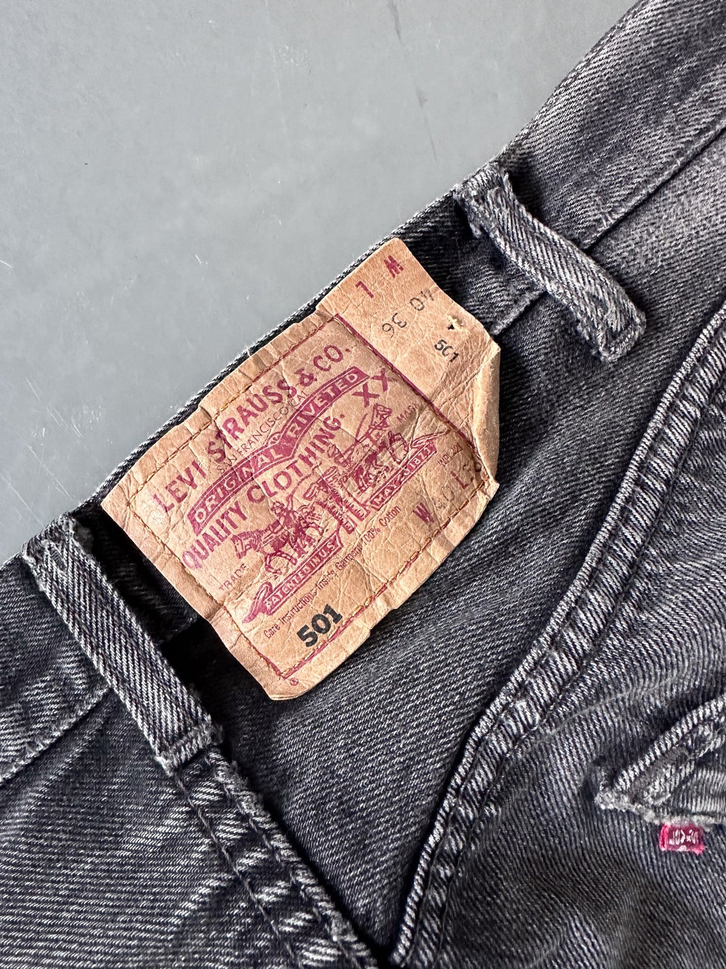 501 Levis Vintage Jeans