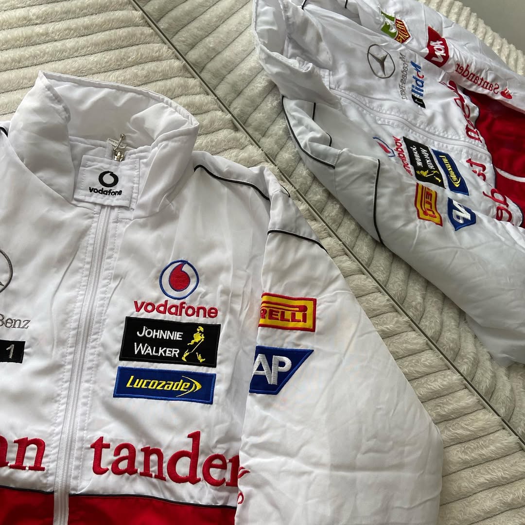 MCLAREN MERCEDES-BENZ F1 JACKET WHITE