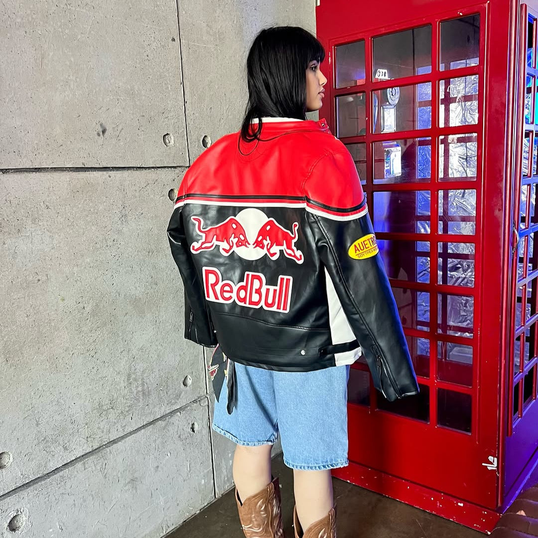 RED BULL F1 LEATHER JACKET