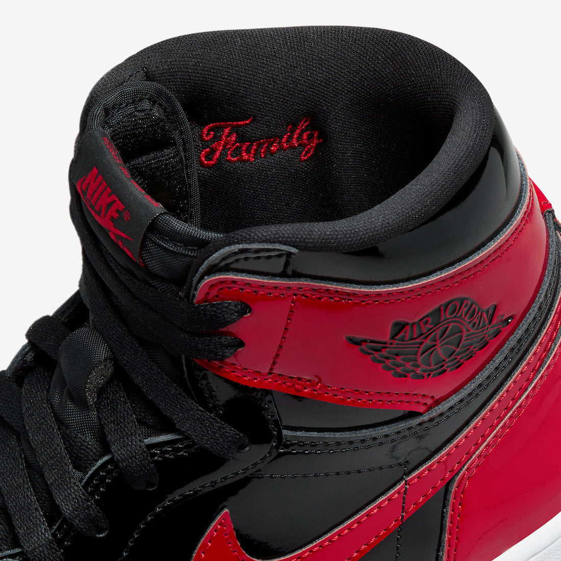 AIR JORDAN 1 HIGH "BRED PATENT"