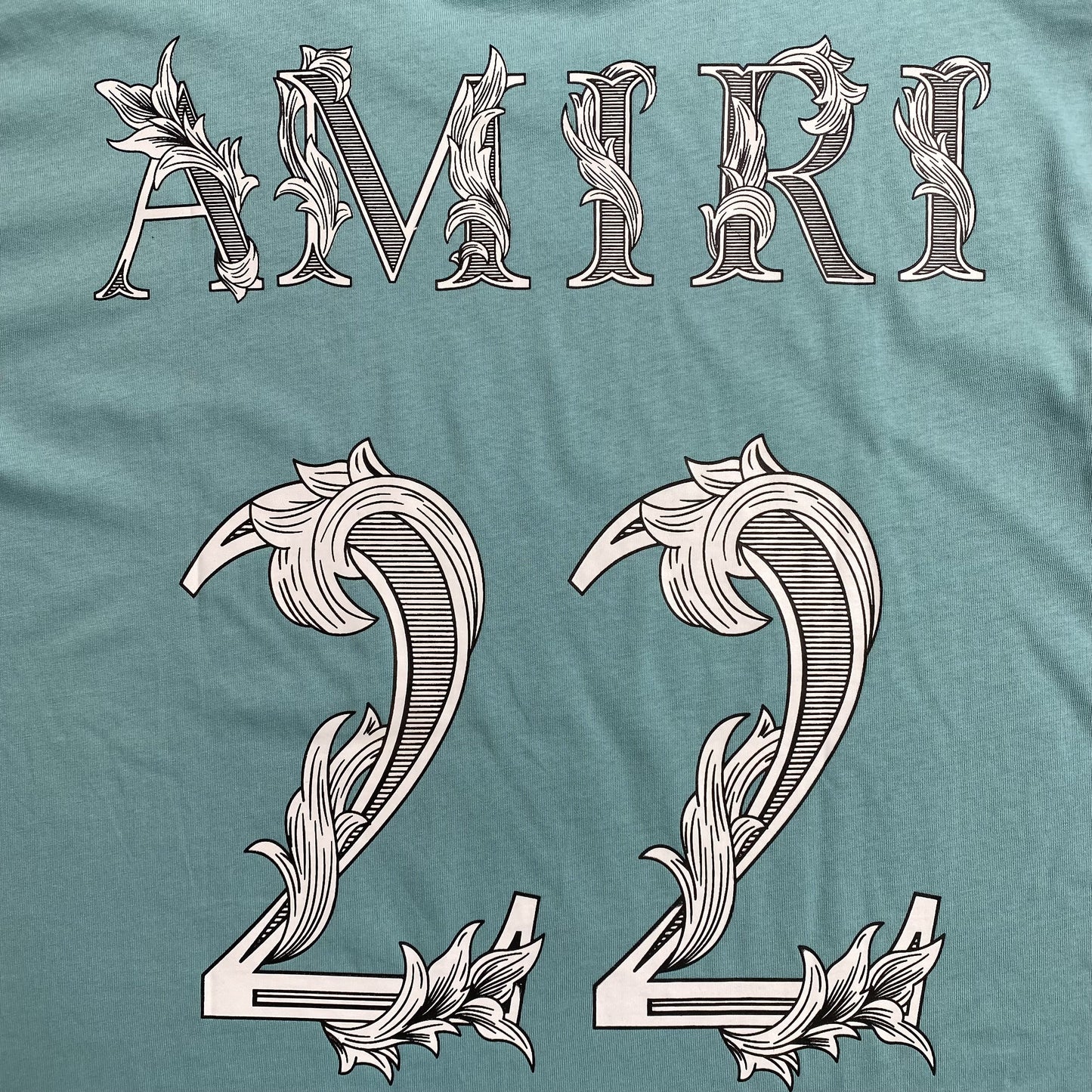 Amiri 22 Tee Blue