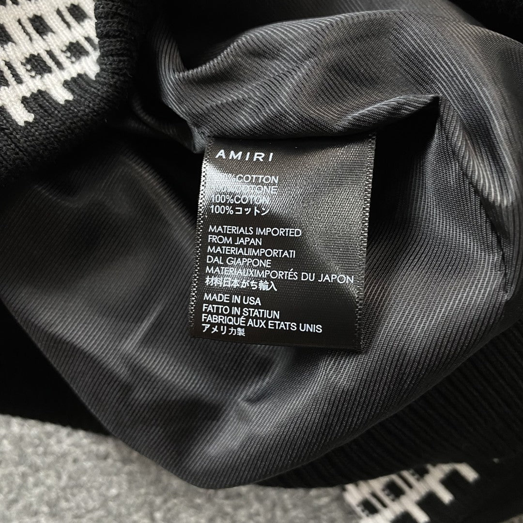 Amiri Always On Point Bomber Jacket Black