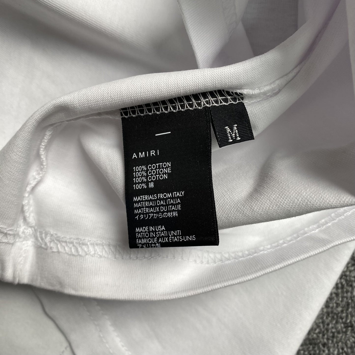 Amiri Arts District Tee White