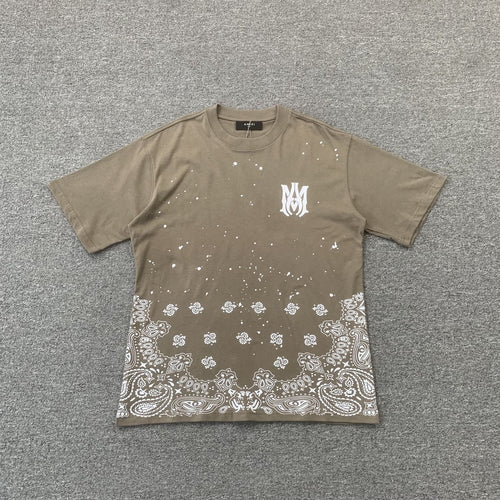 Amiri Bandana Bleach Ma Tee Beige