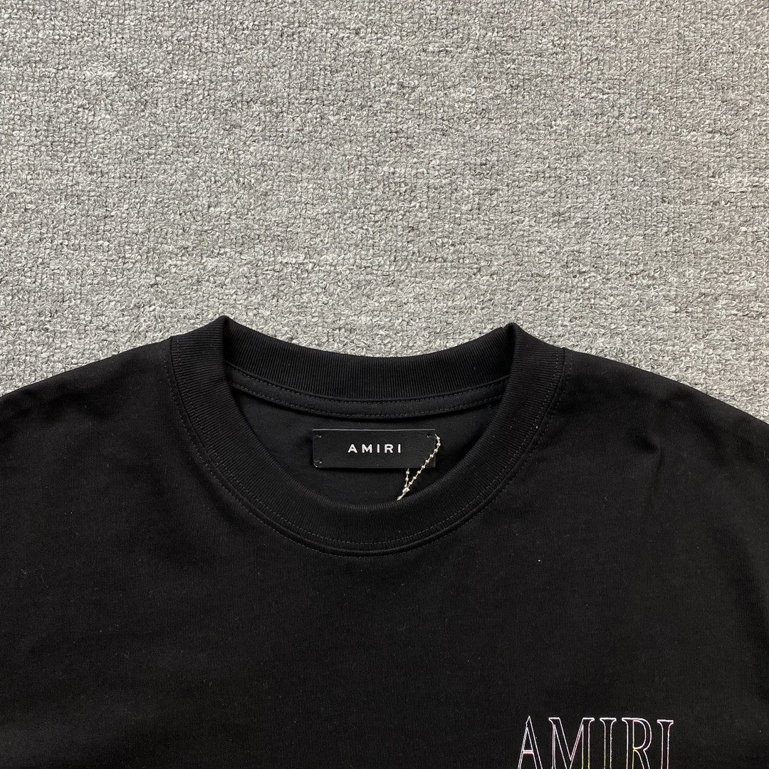 Amiri Bandana Print Tee Black