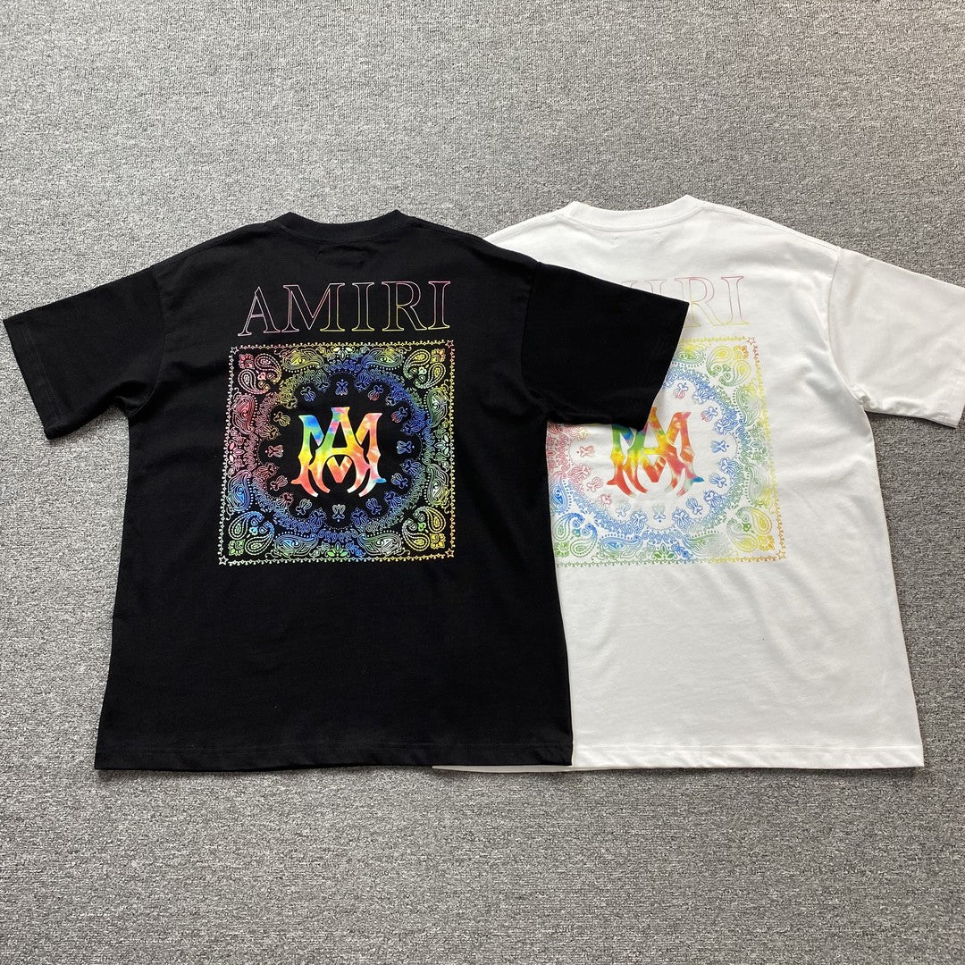 Amiri Bandana Print Tee White