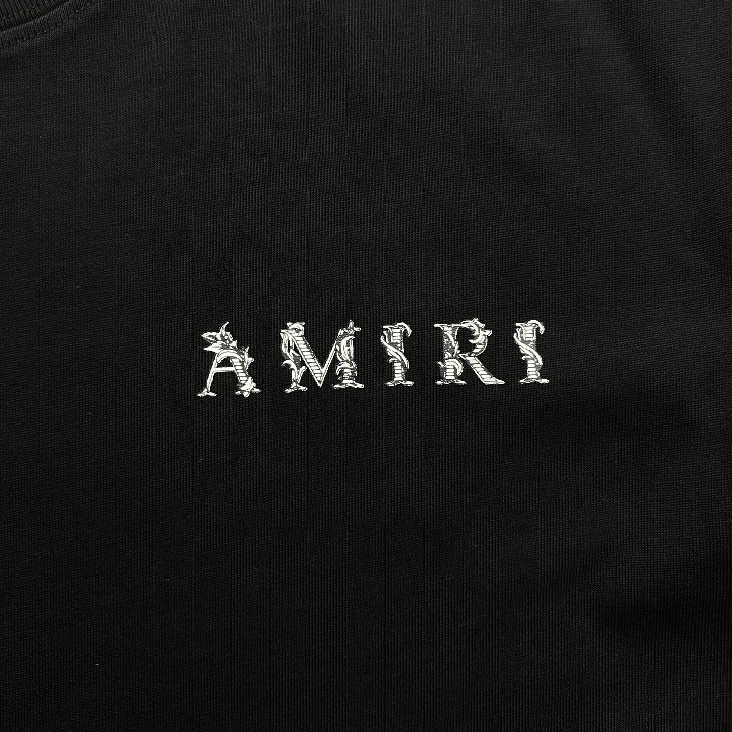 Amiri Baroque Tee Black