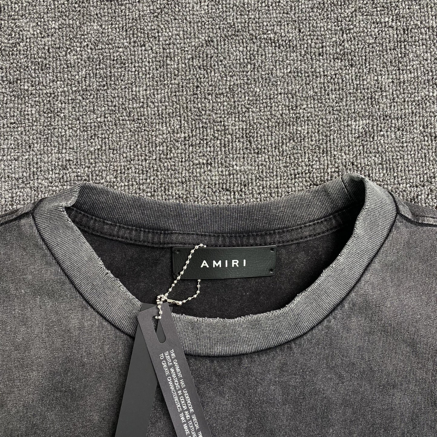 Amiri Crystal Lounge Tee Black