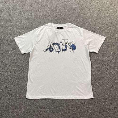 Amiri Dragon Tee White