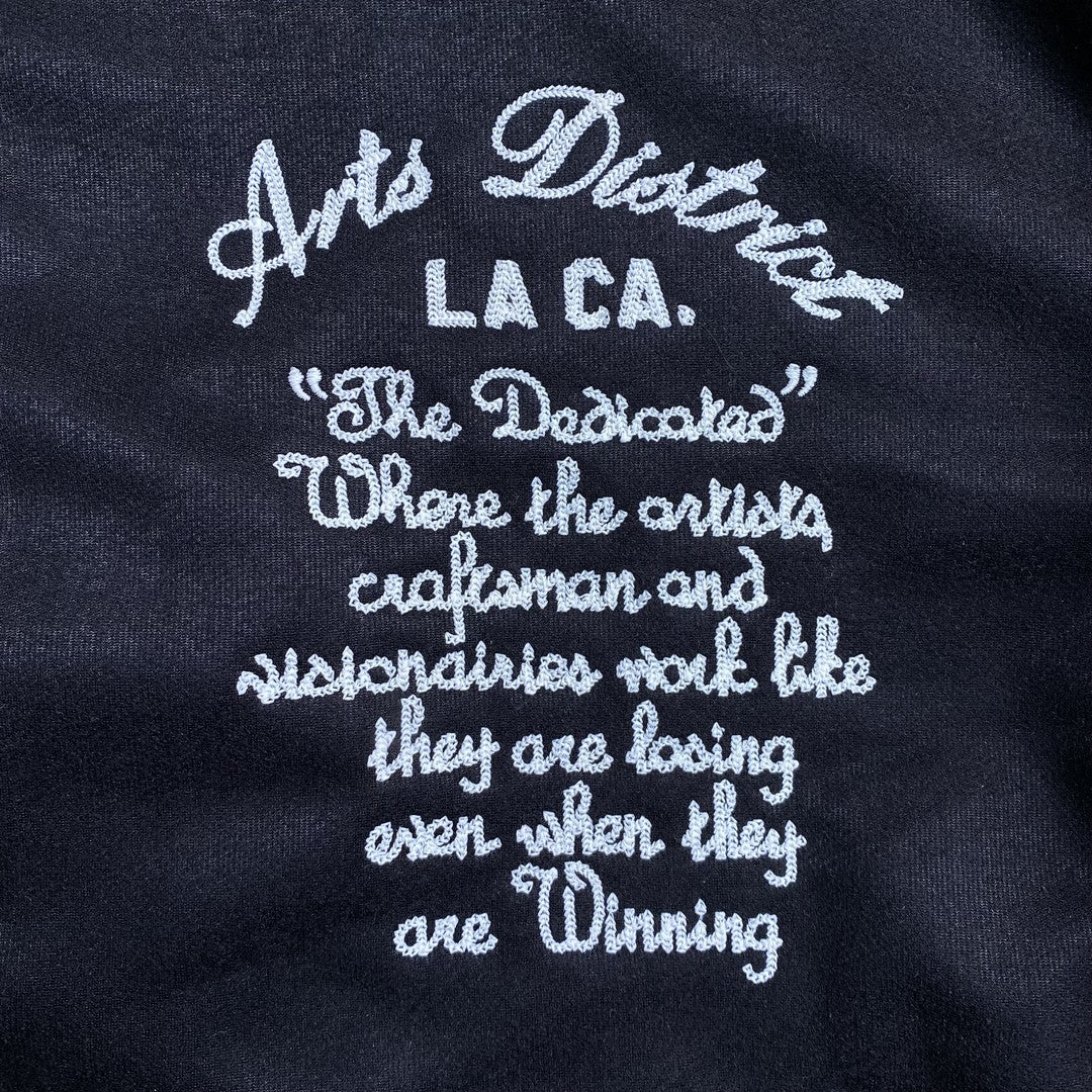 Amiri Eagle Bomber Jacket Black
