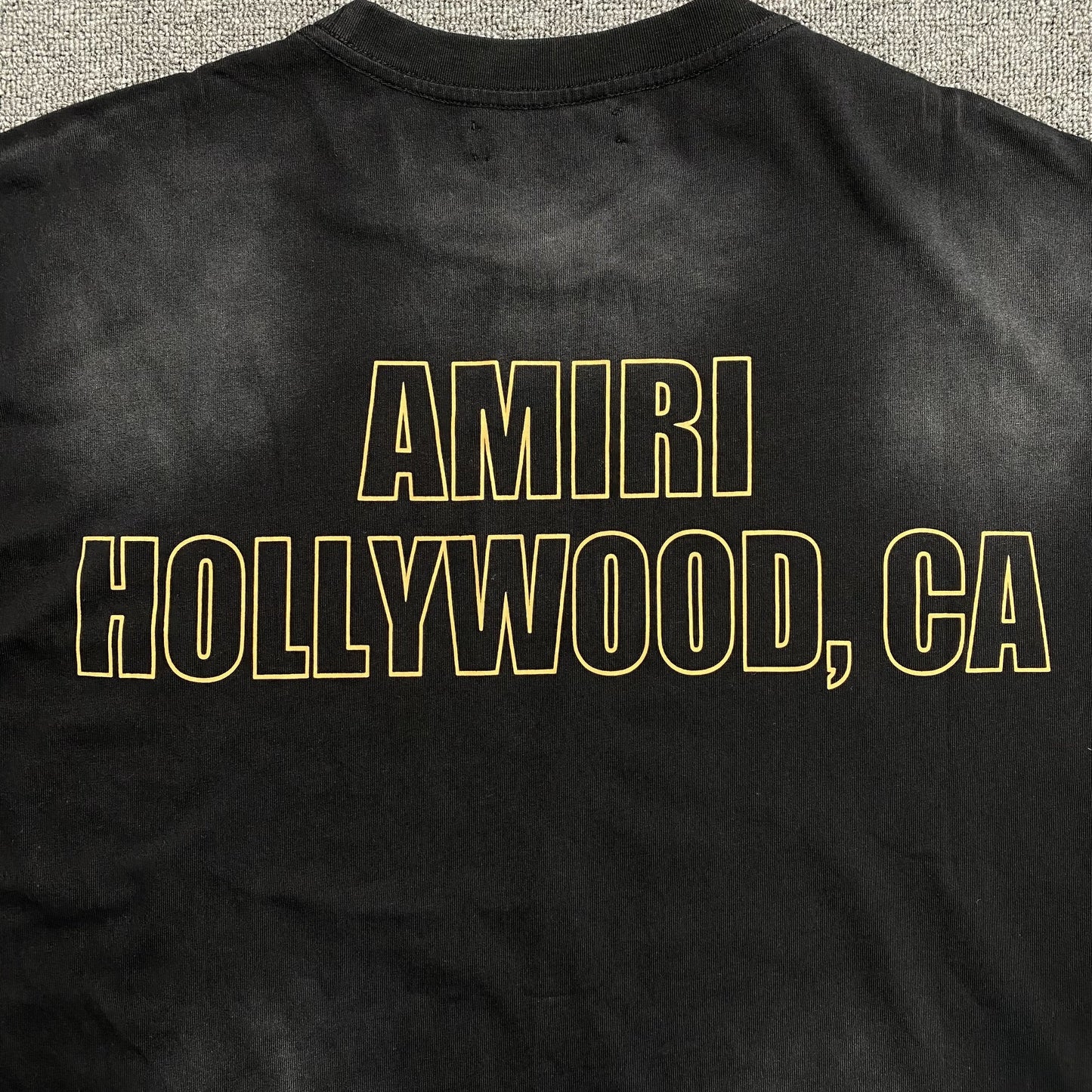 Amiri Eagle Tee Black