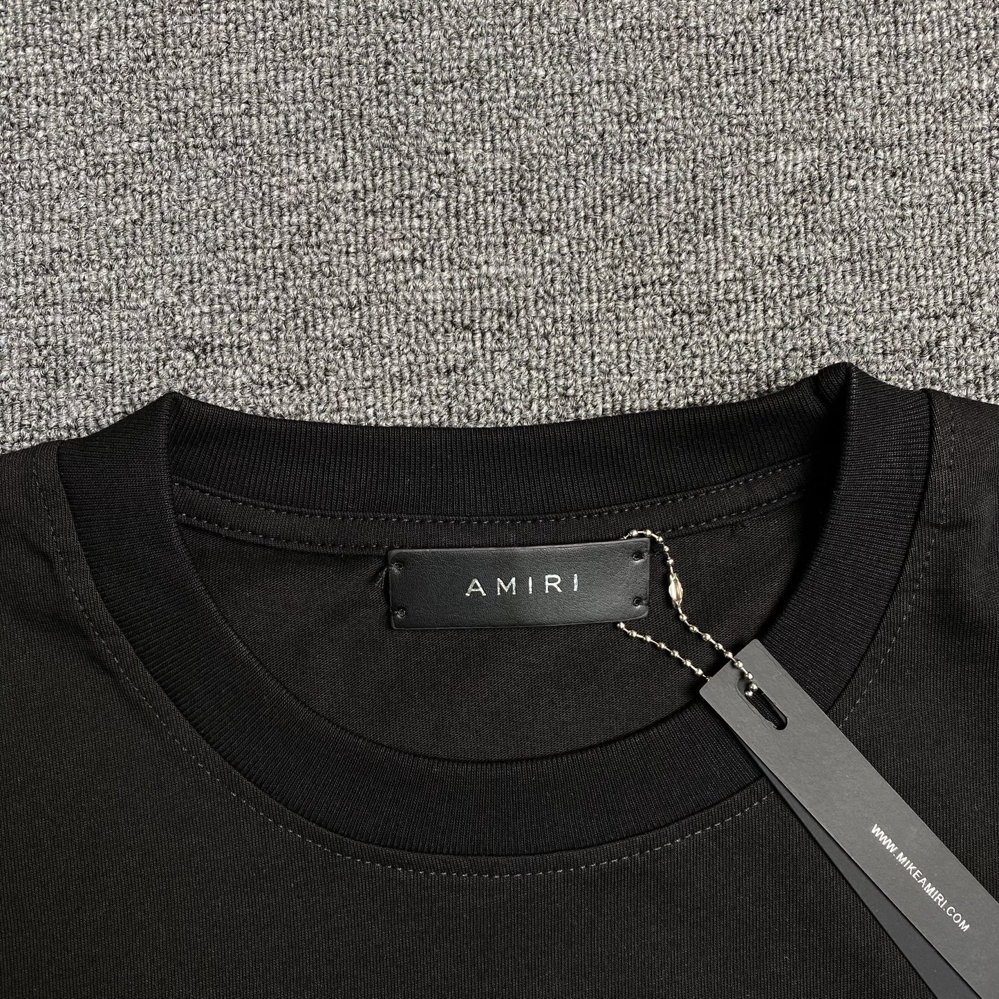 Amiri Filigree Tee Black