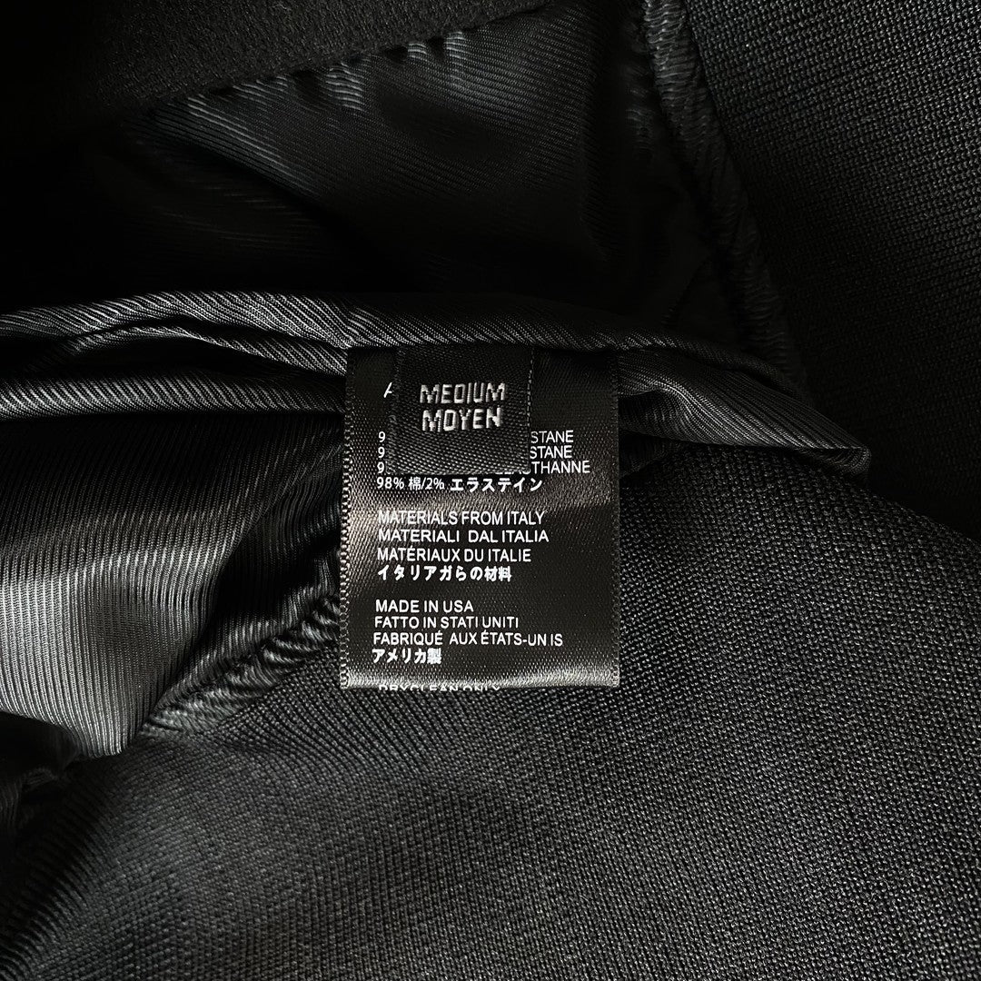 Amiri Hockey Bomber Jacket Black