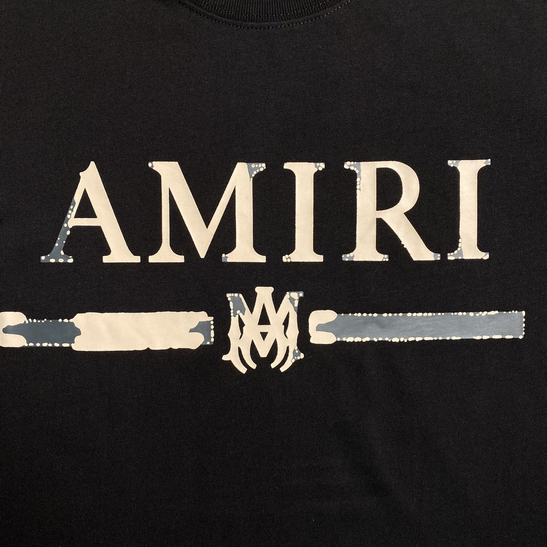 Amiri Ma Bar Logo Tee Black