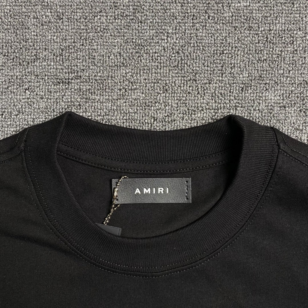 Amiri Ma Bar Logo Tee Black