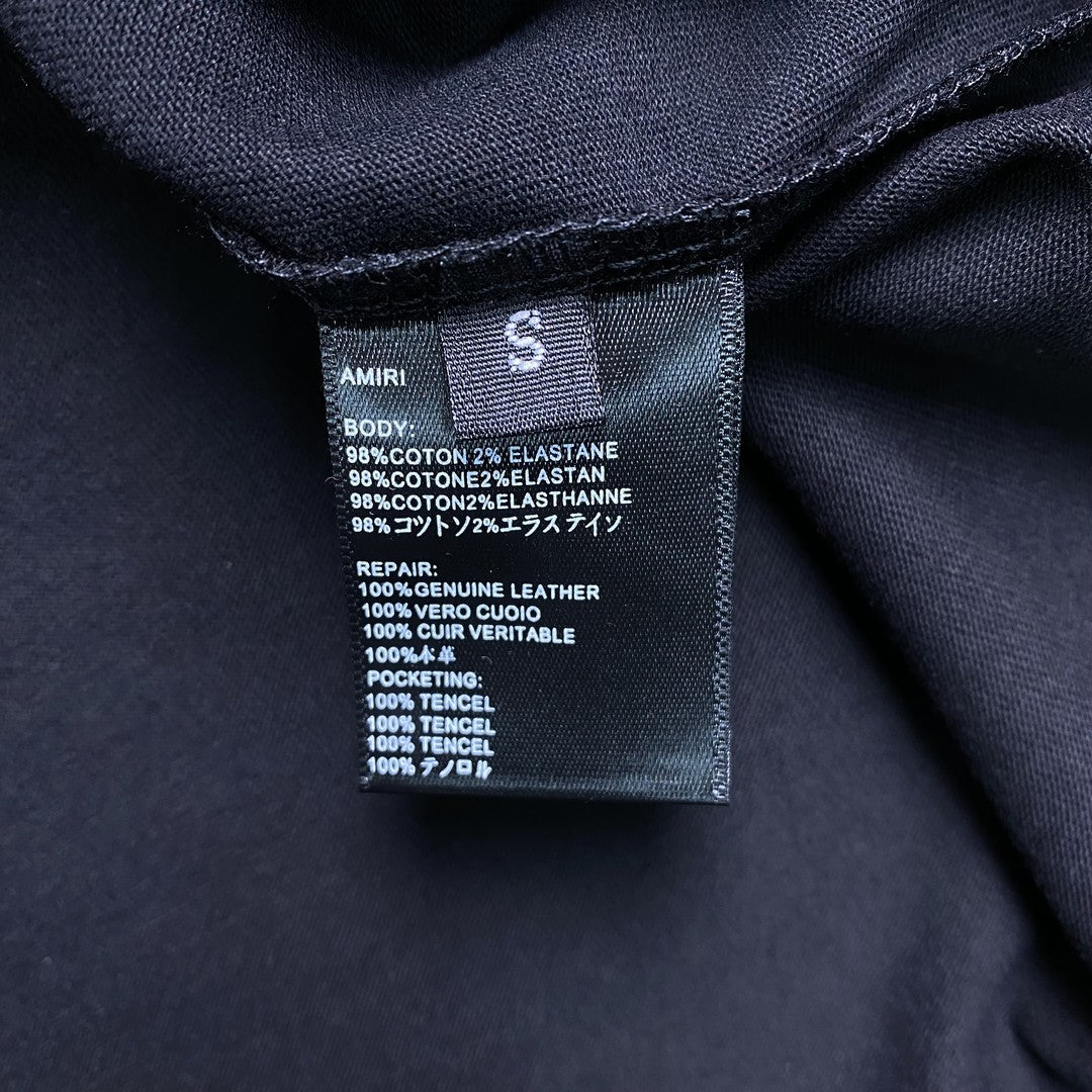 Amiri Ma Bar Logo Tee Black