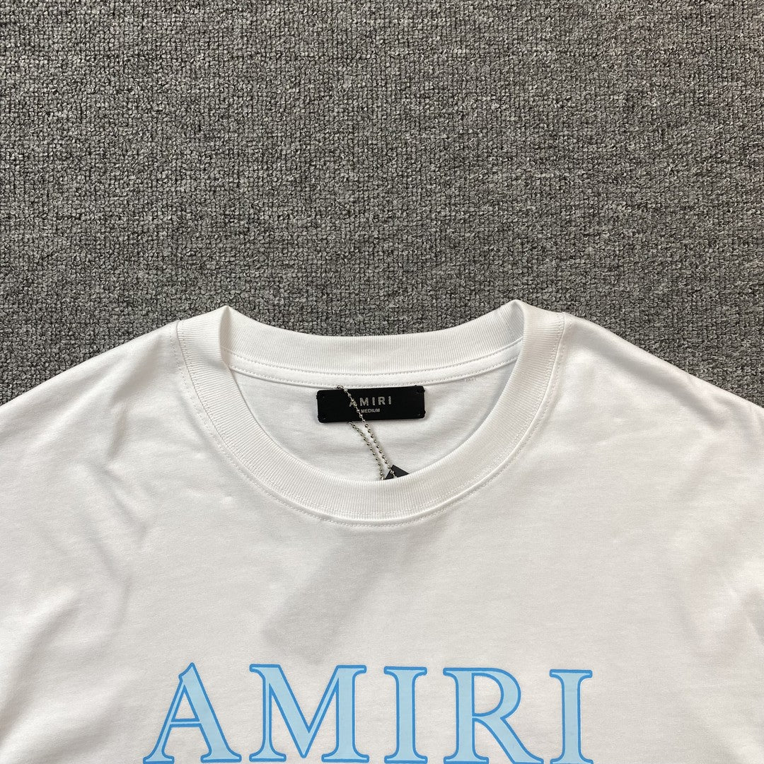 Amiri Ma Bar Logo Tee White