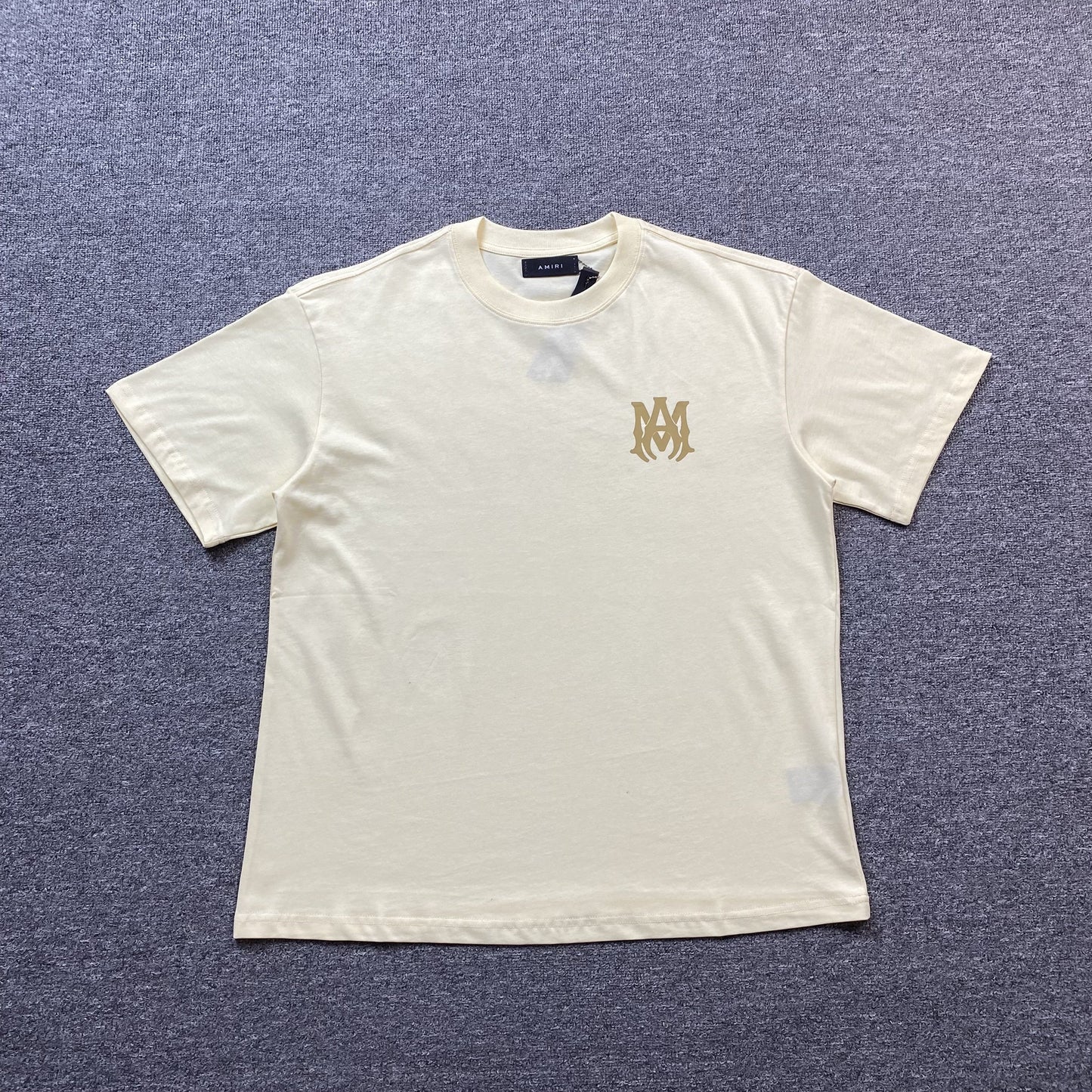 Amiri Ma Logo Tee Beige
