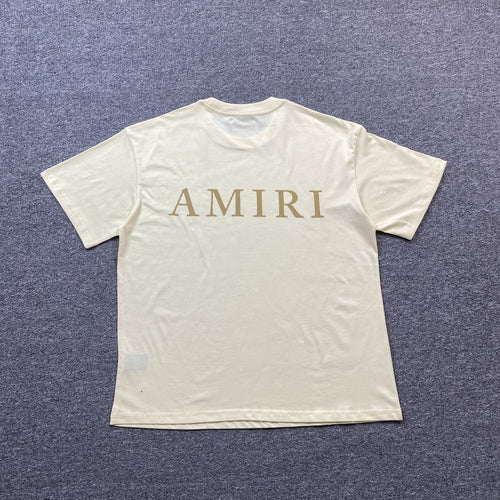 Amiri Ma Logo Tee Beige