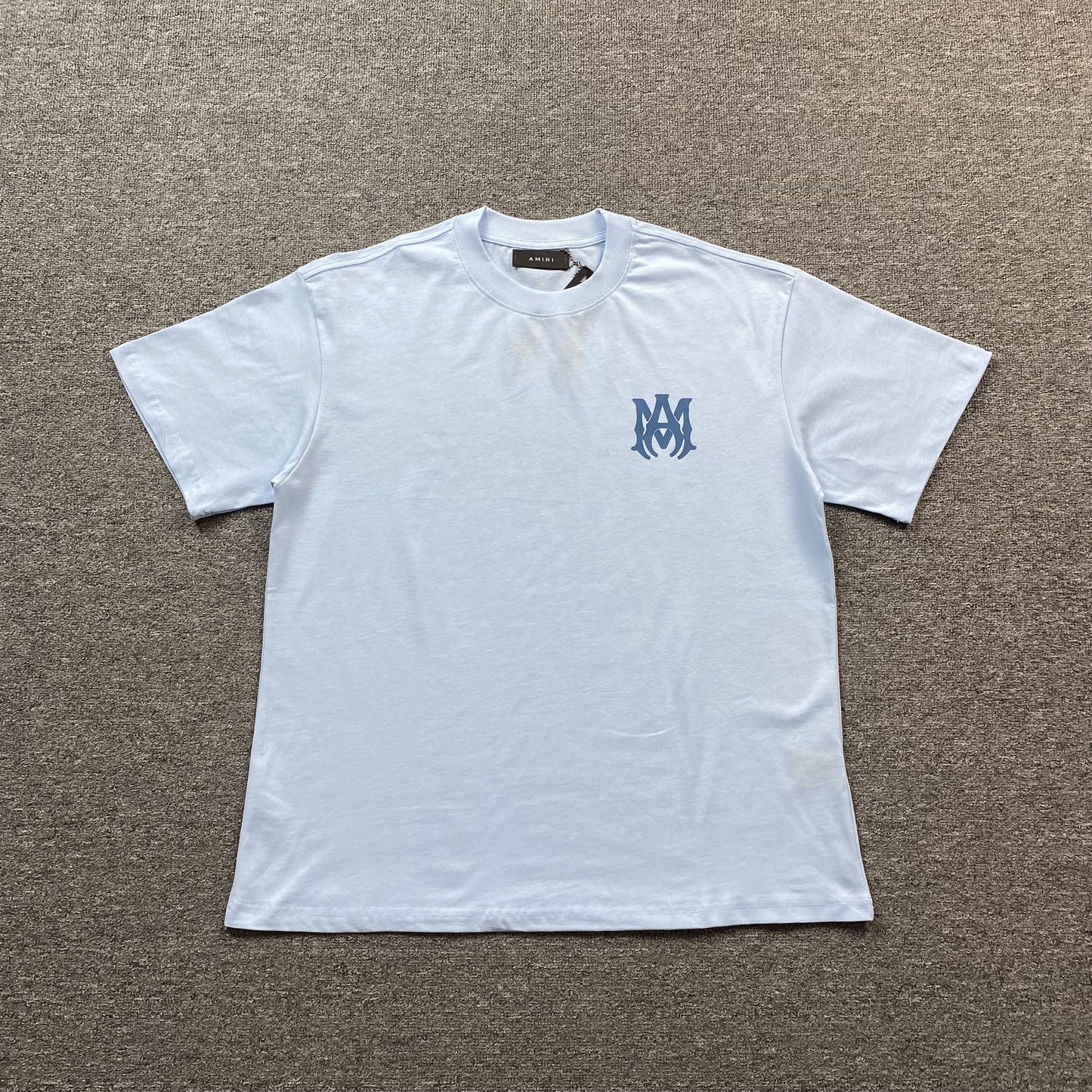 Amiri Ma Logo Tee Blue