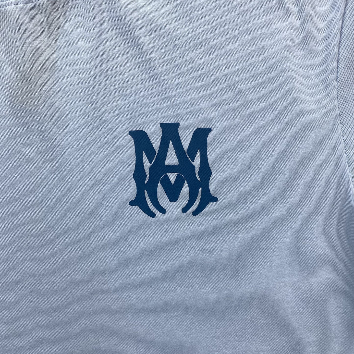 Amiri Ma Logo Tee Blue