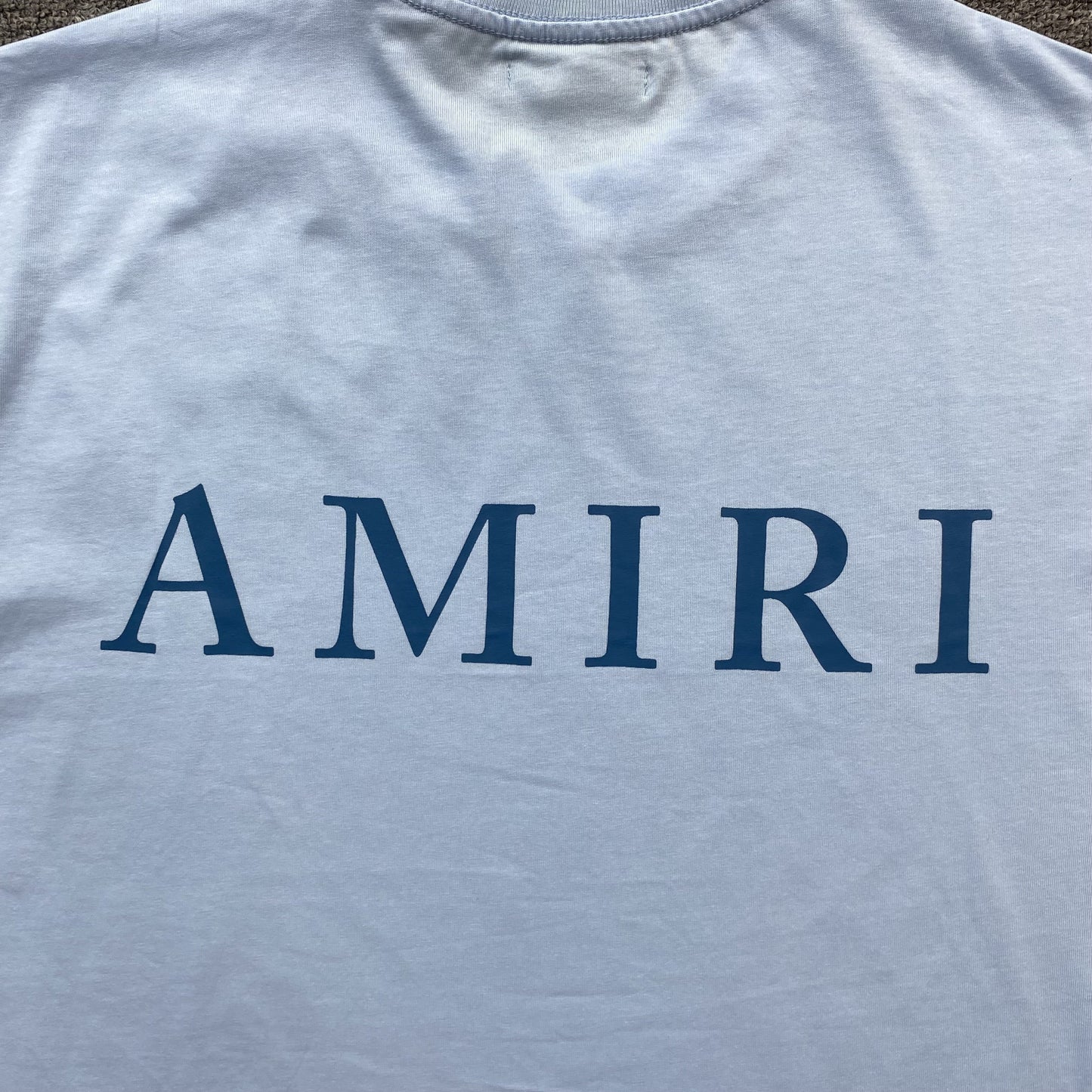 Amiri Ma Logo Tee Blue