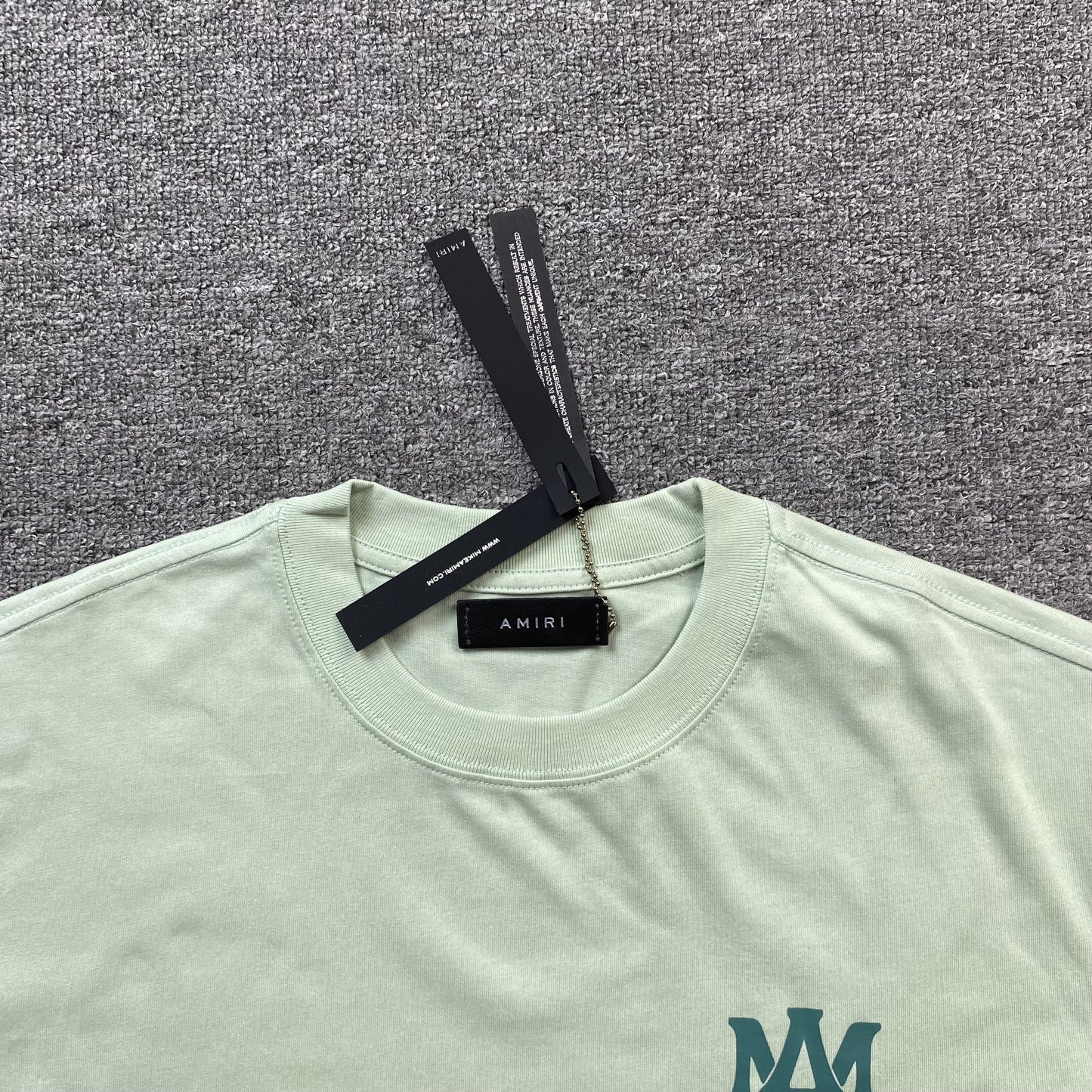 Amiri Ma Logo Tee Green