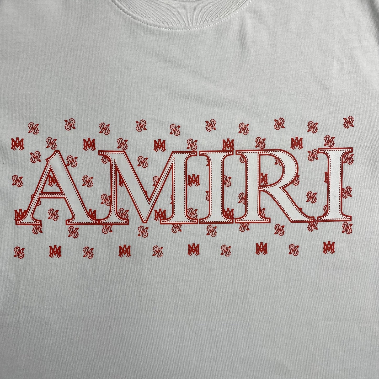 Amiri Ma Paisley Tee White