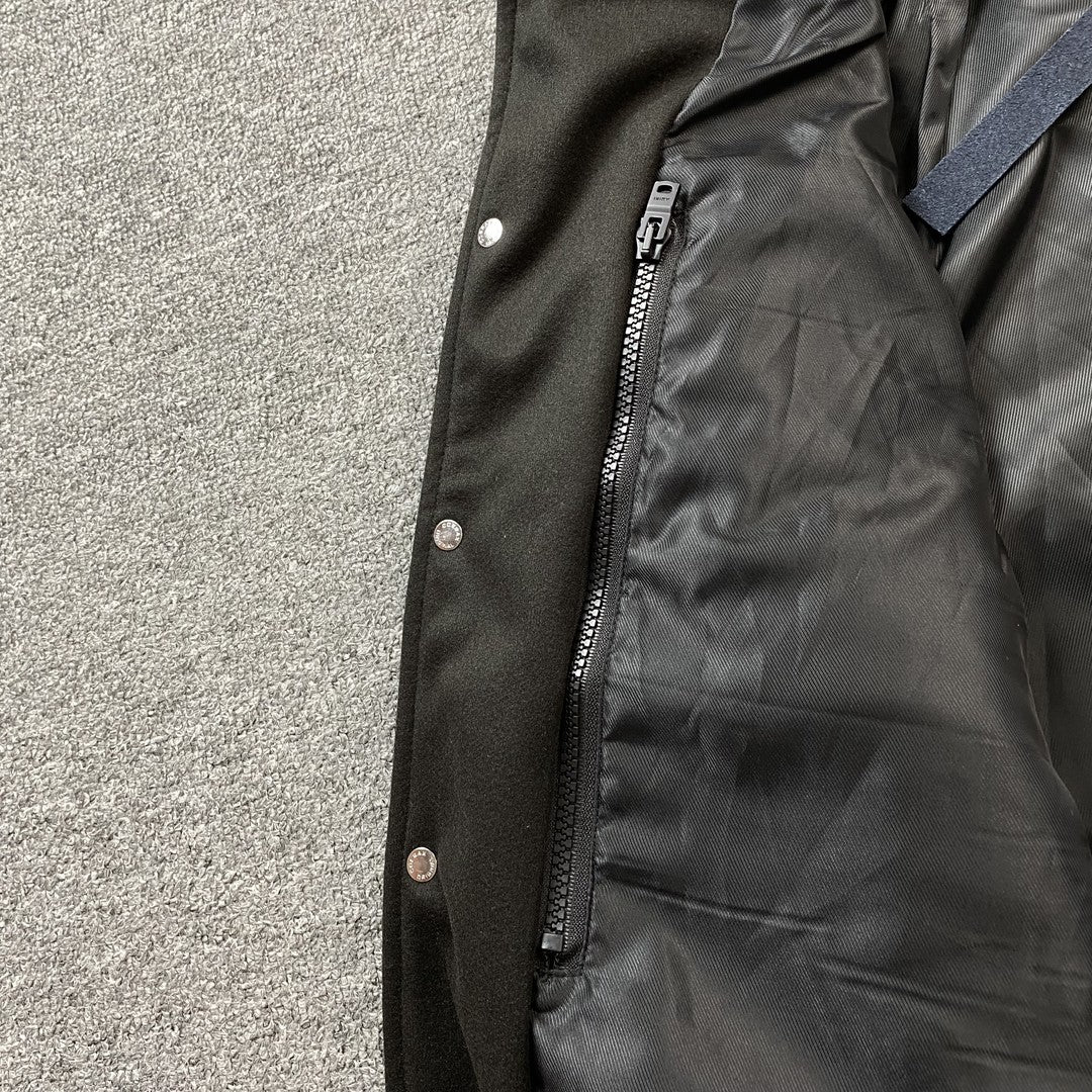 Amiri Premier Record Bomber Jacket Black