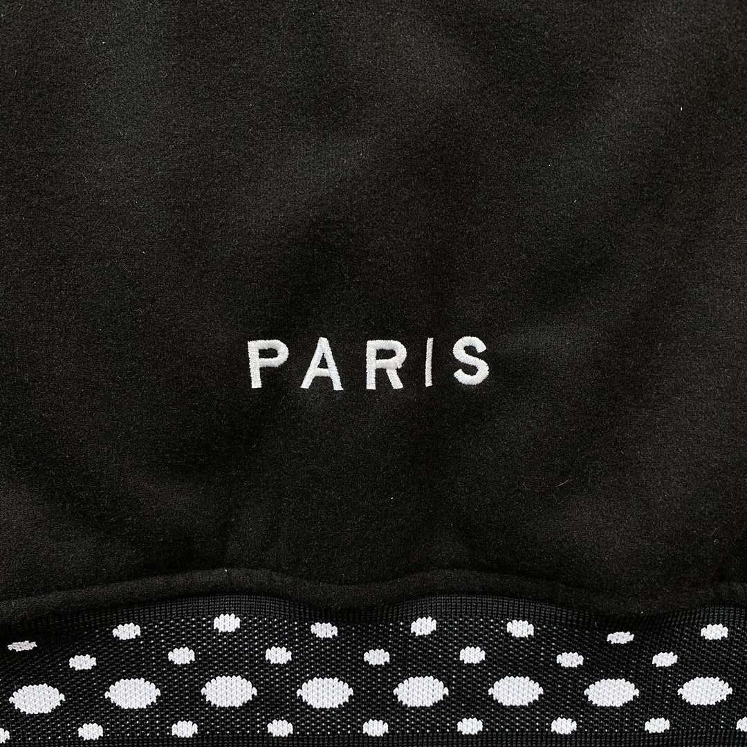 Amiri Premier Record Bomber Jacket Black