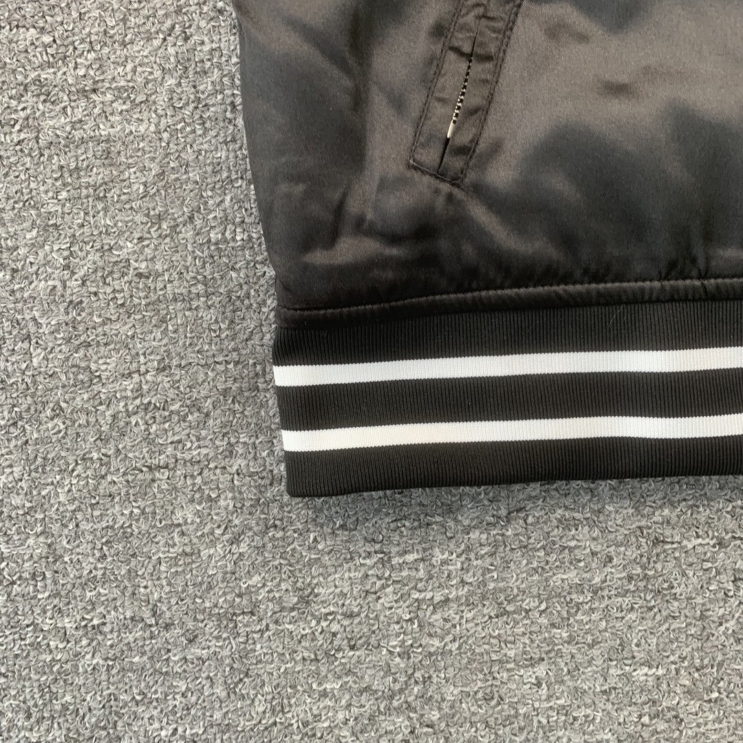 Amiri Souvenir Varsity Bomber Jacket Black