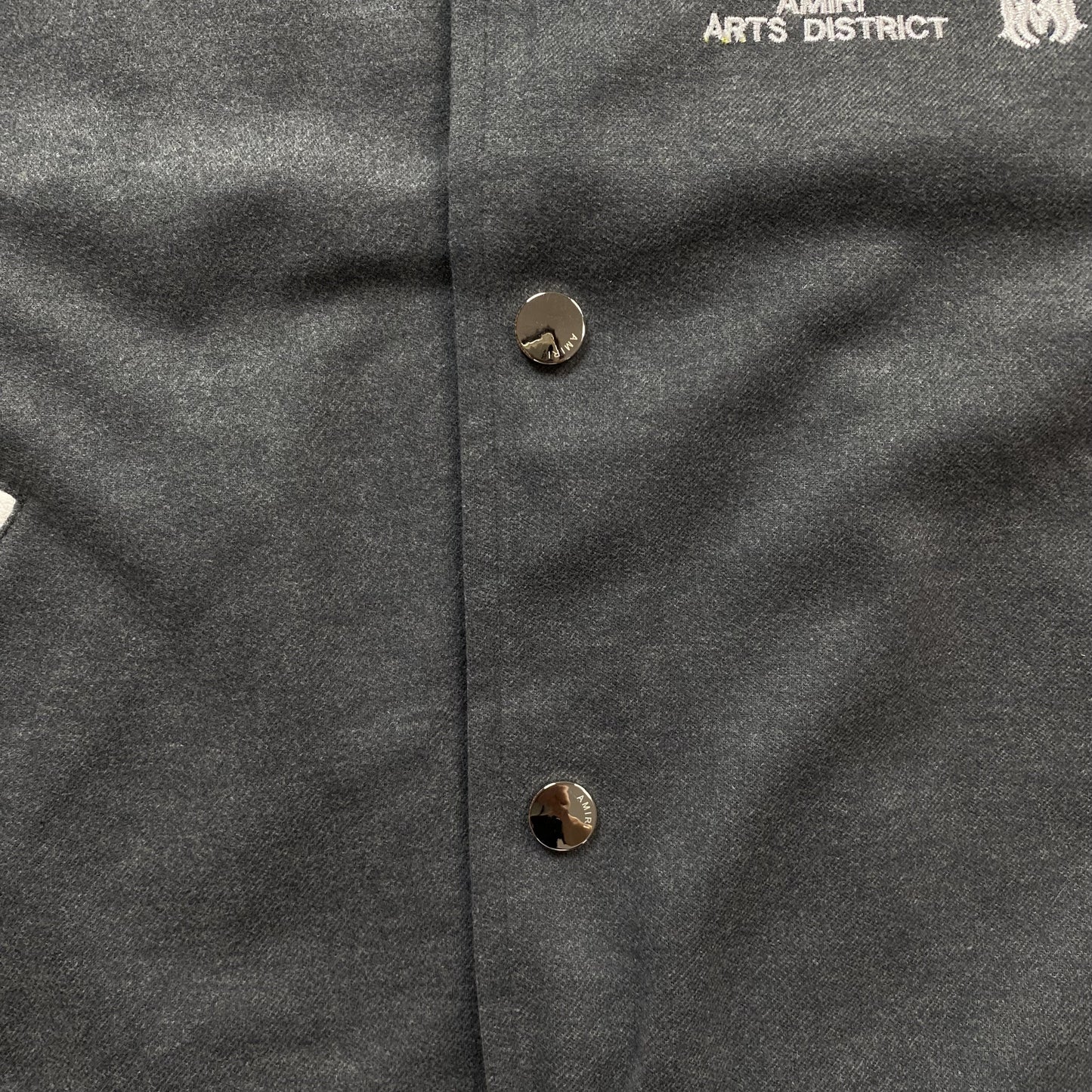 Amiri Stars Bomber Jacket Grey