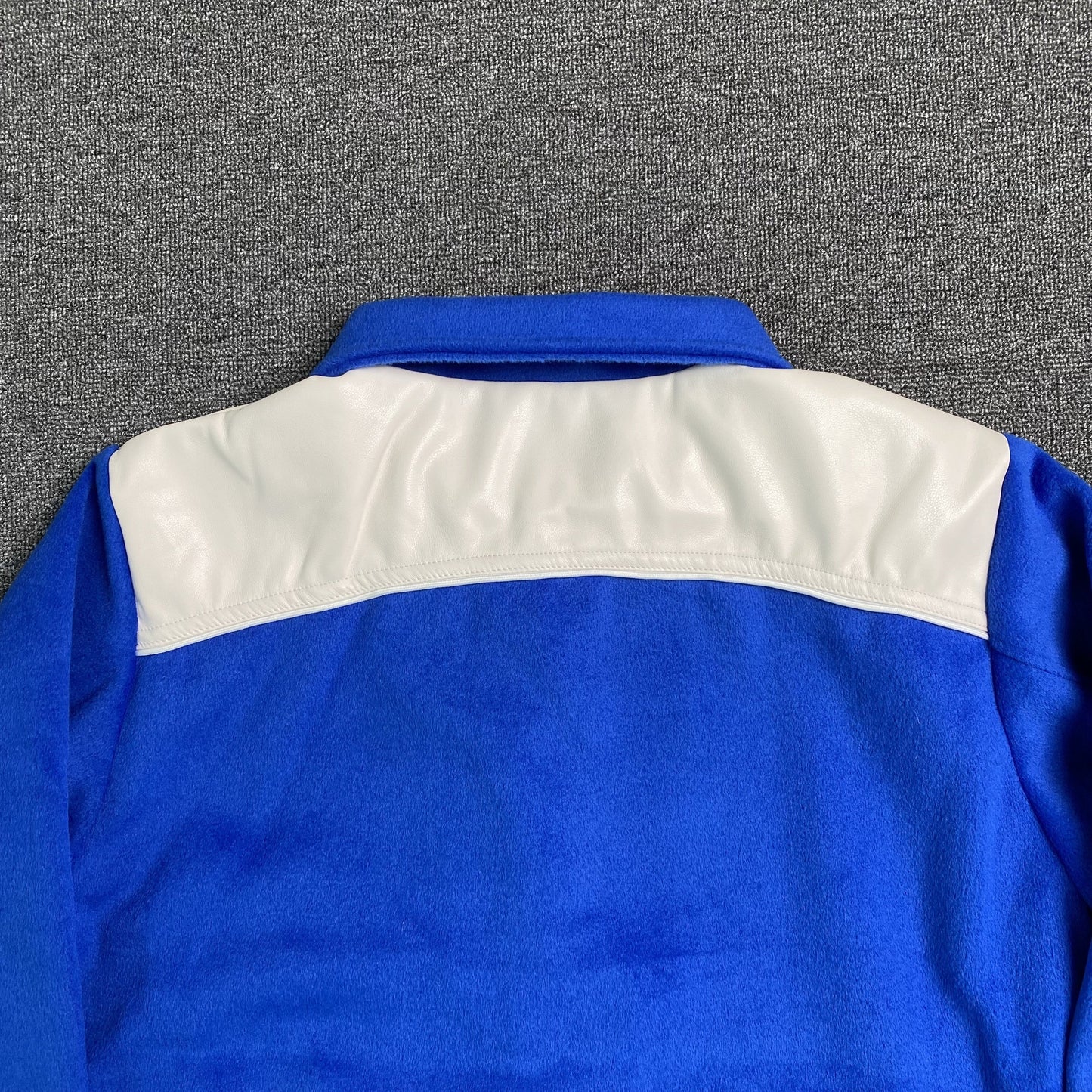 Amiri Varsity Bomber Jacket Blue