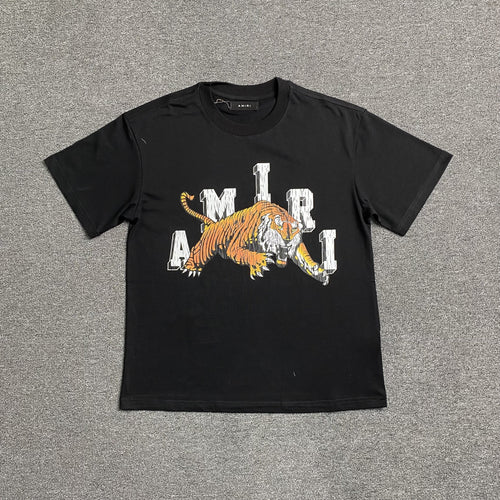 Amiri Vintage Tiger Tee Black