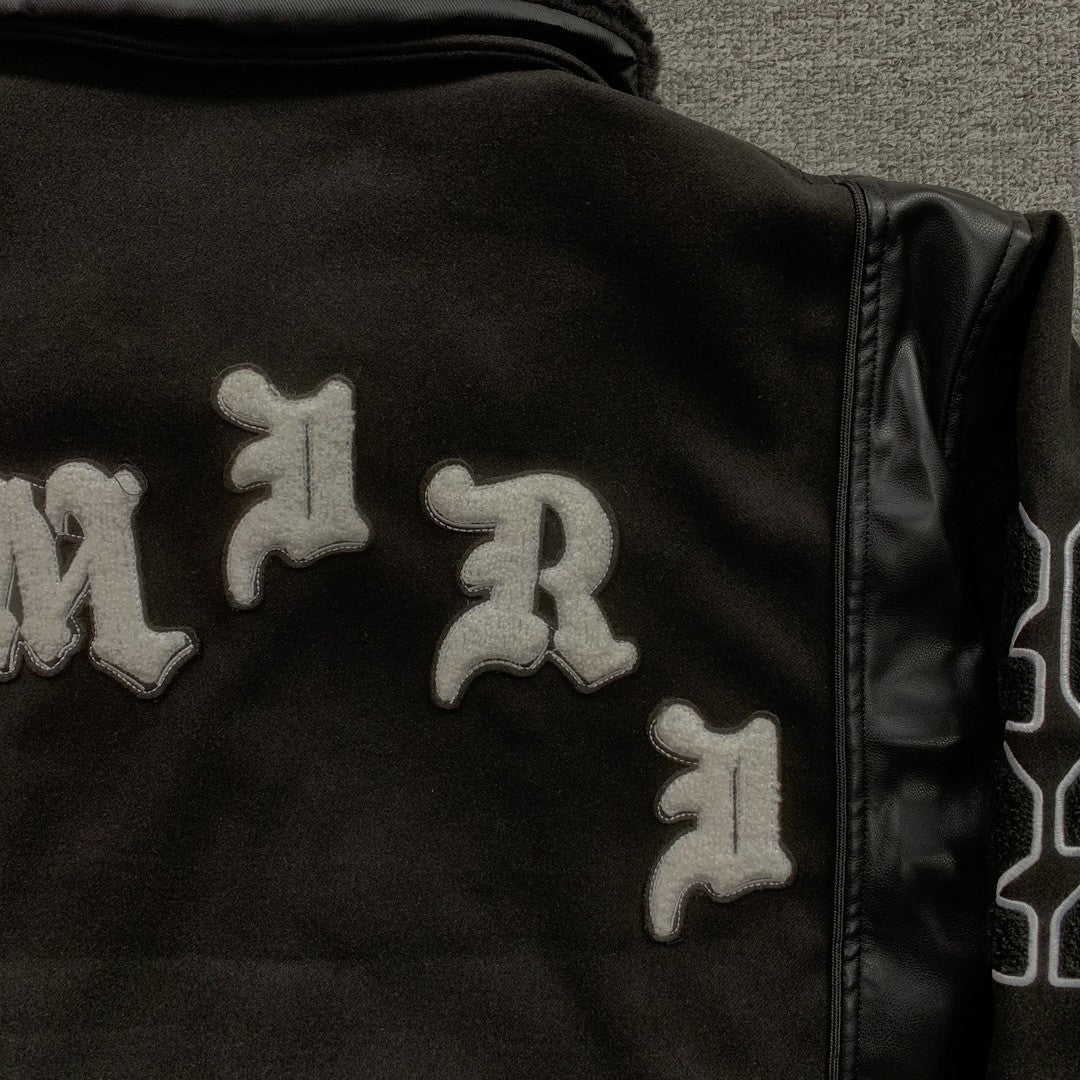 Amiri Wes Lang Bomber Jacket Black