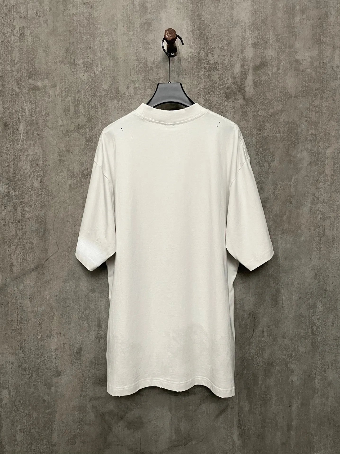 BALENCIAGA 3B STENCIL T-SHIRT WHITE