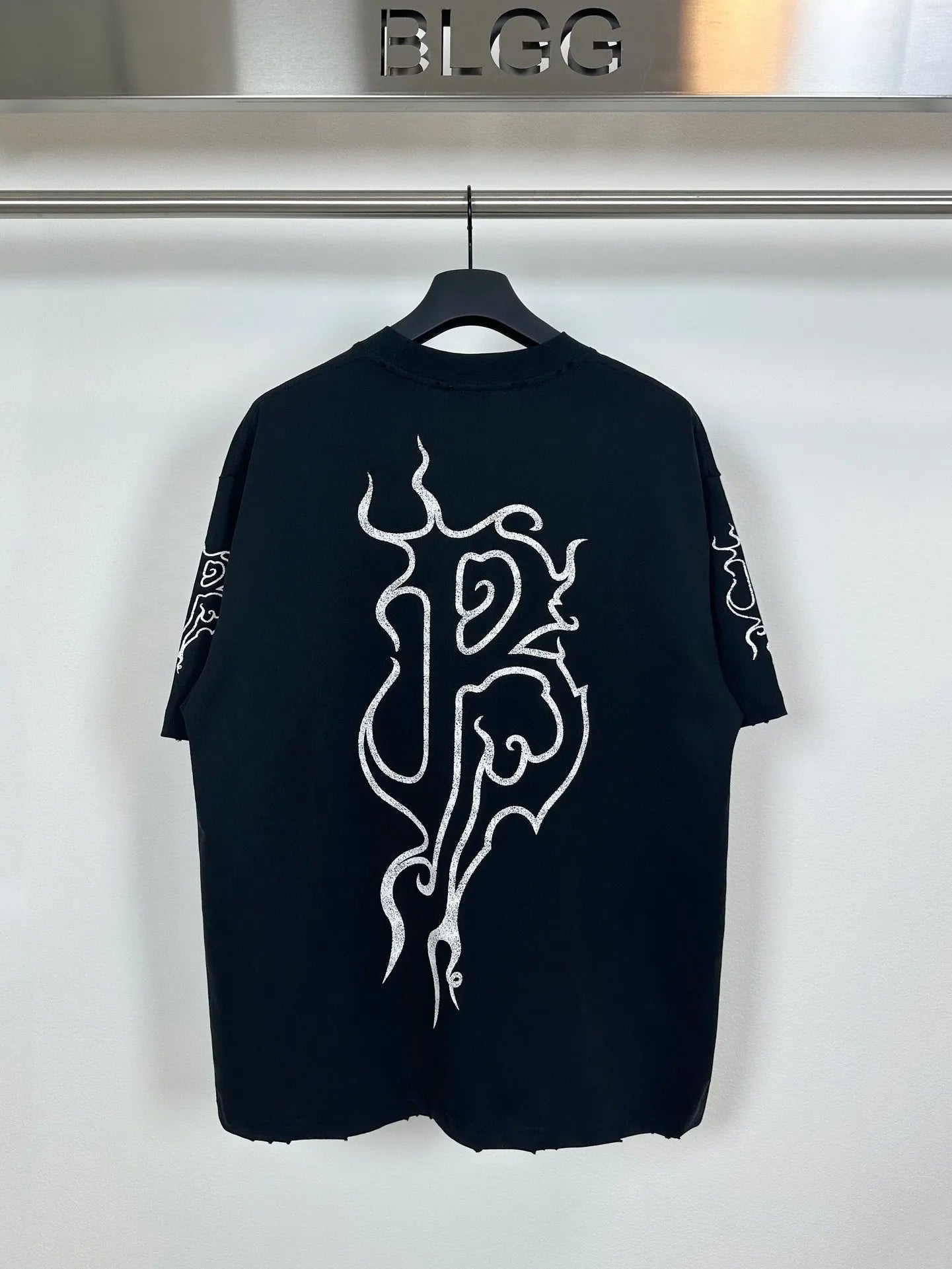 BALENCIAGA DARKWAVE T-SHIRT BLACK
