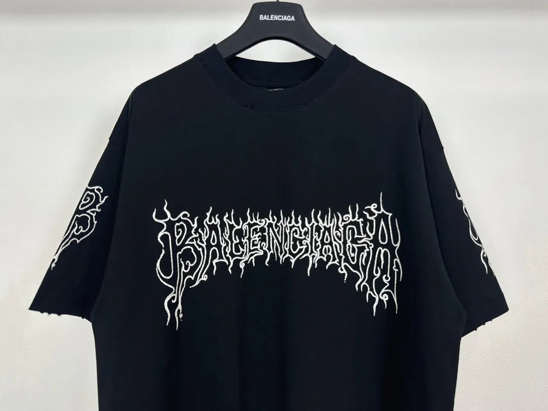 BALENCIAGA DARKWAVE T-SHIRT BLACK