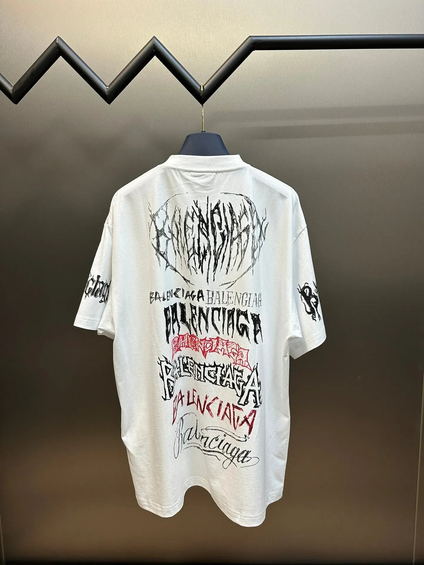 BALENCIAGA DIY METAL T-SHIRT WHITE
