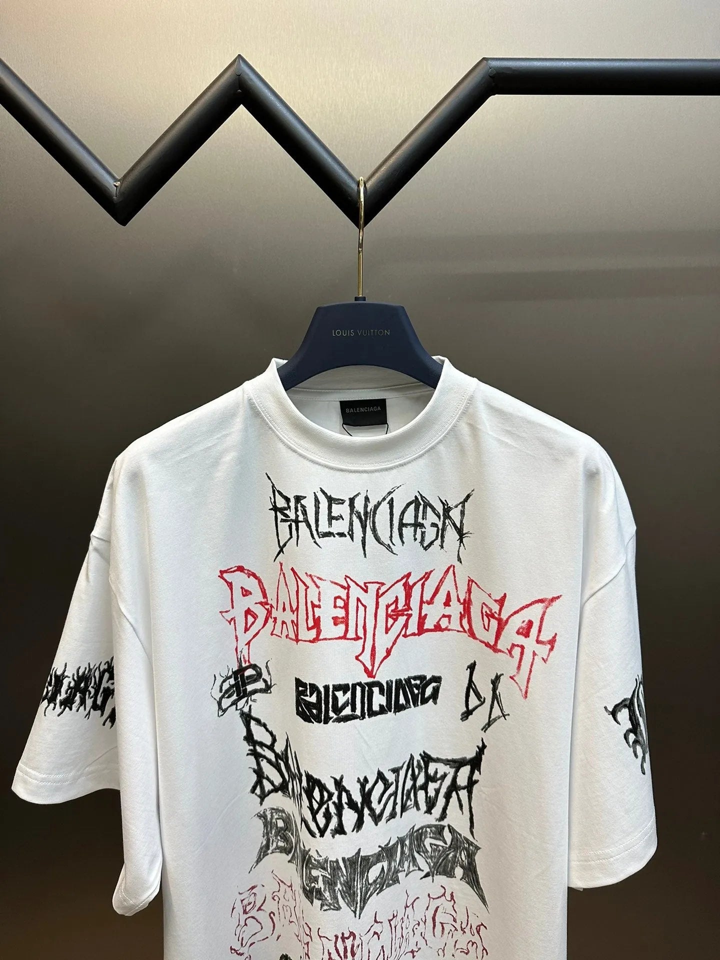 BALENCIAGA DIY METAL T-SHIRT WHITE