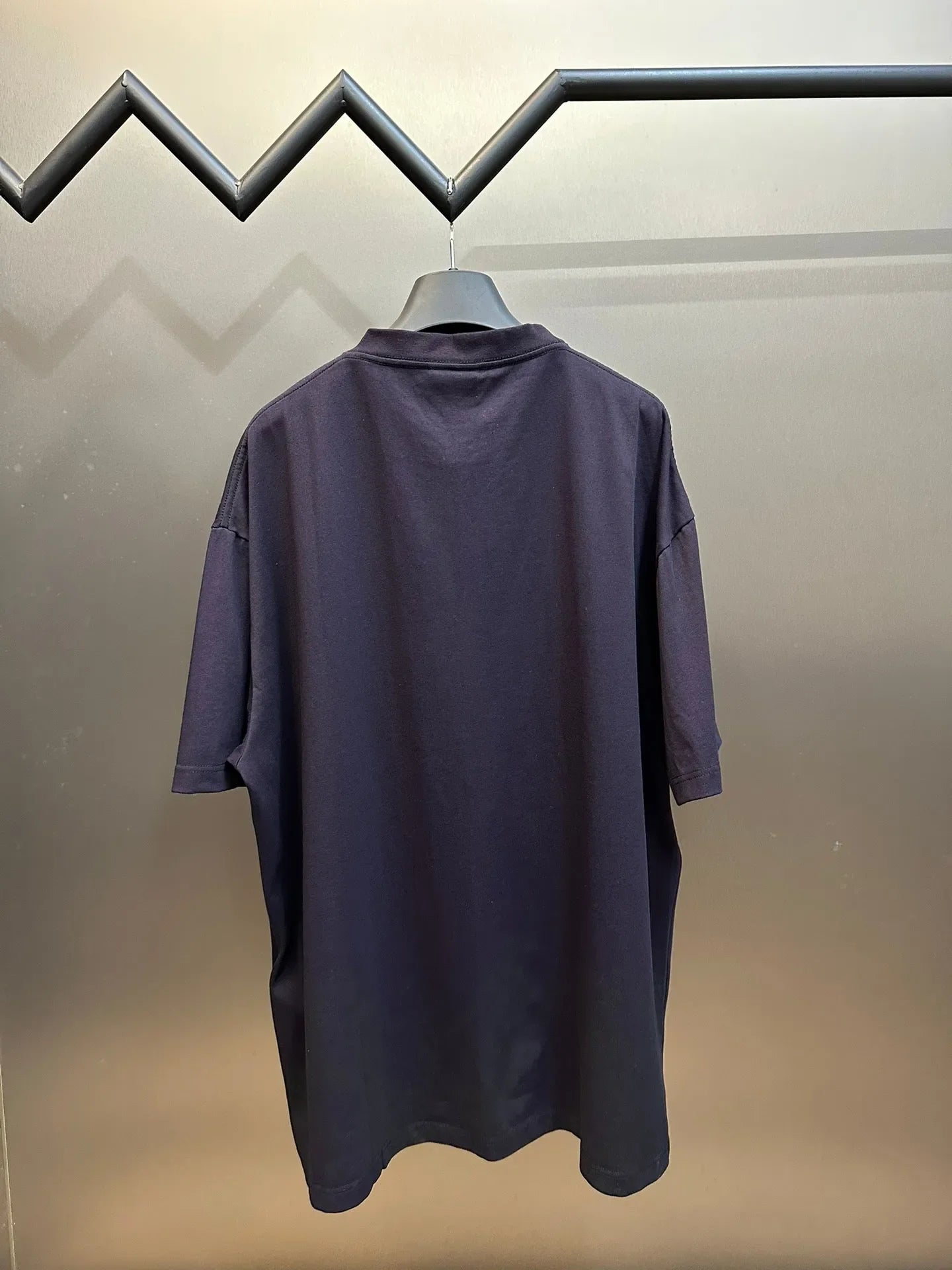 BALENCIAGA METAL BB STENCIL T-SHIRT BLACK