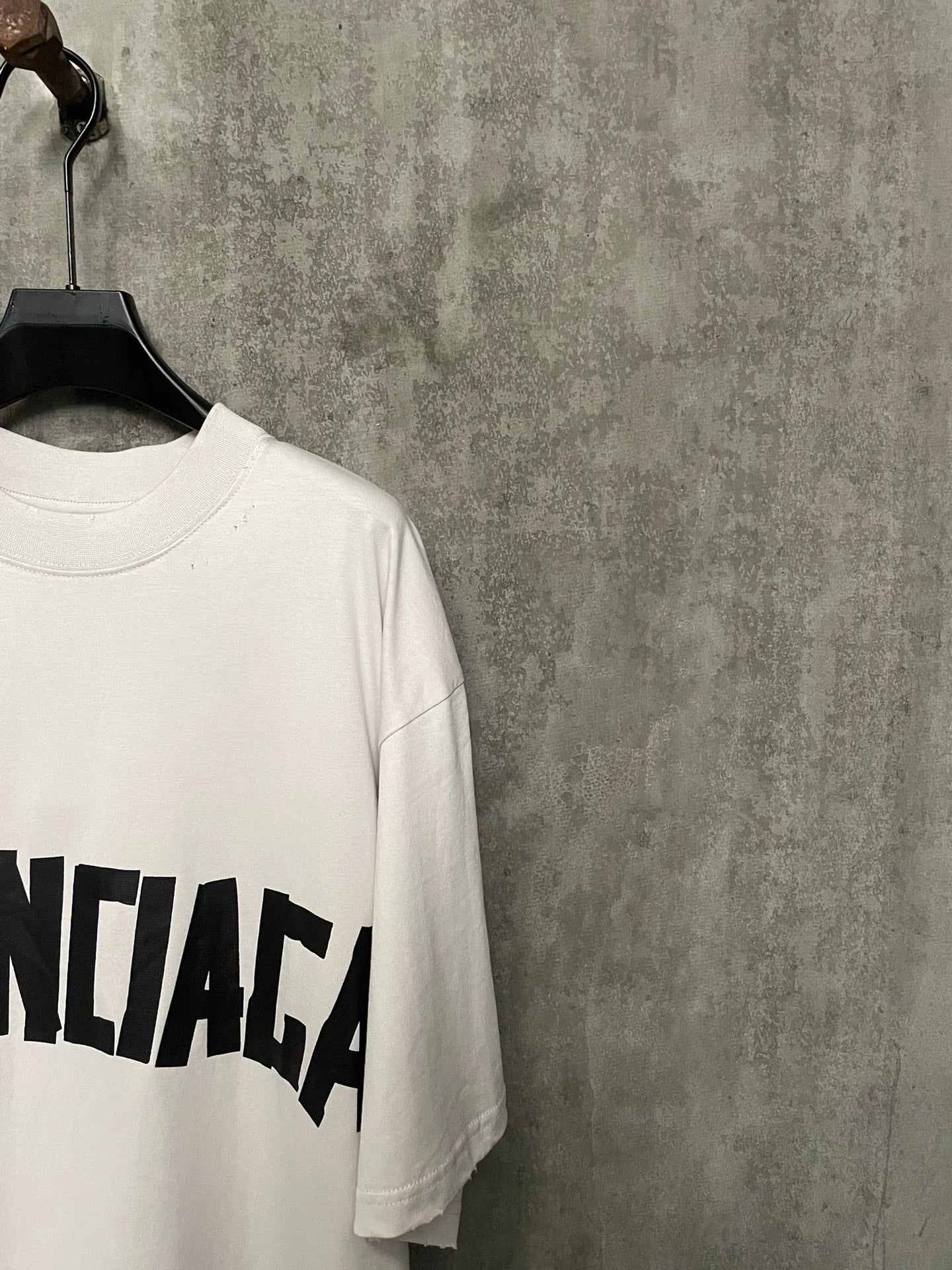 BALENCIAGA NEW TAPE TYPE T-SHIRT WHITE