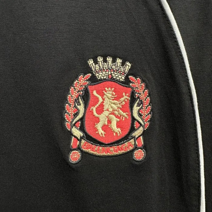 BALENCIAGA PARIS SOCCER T-SHIRT BLACK