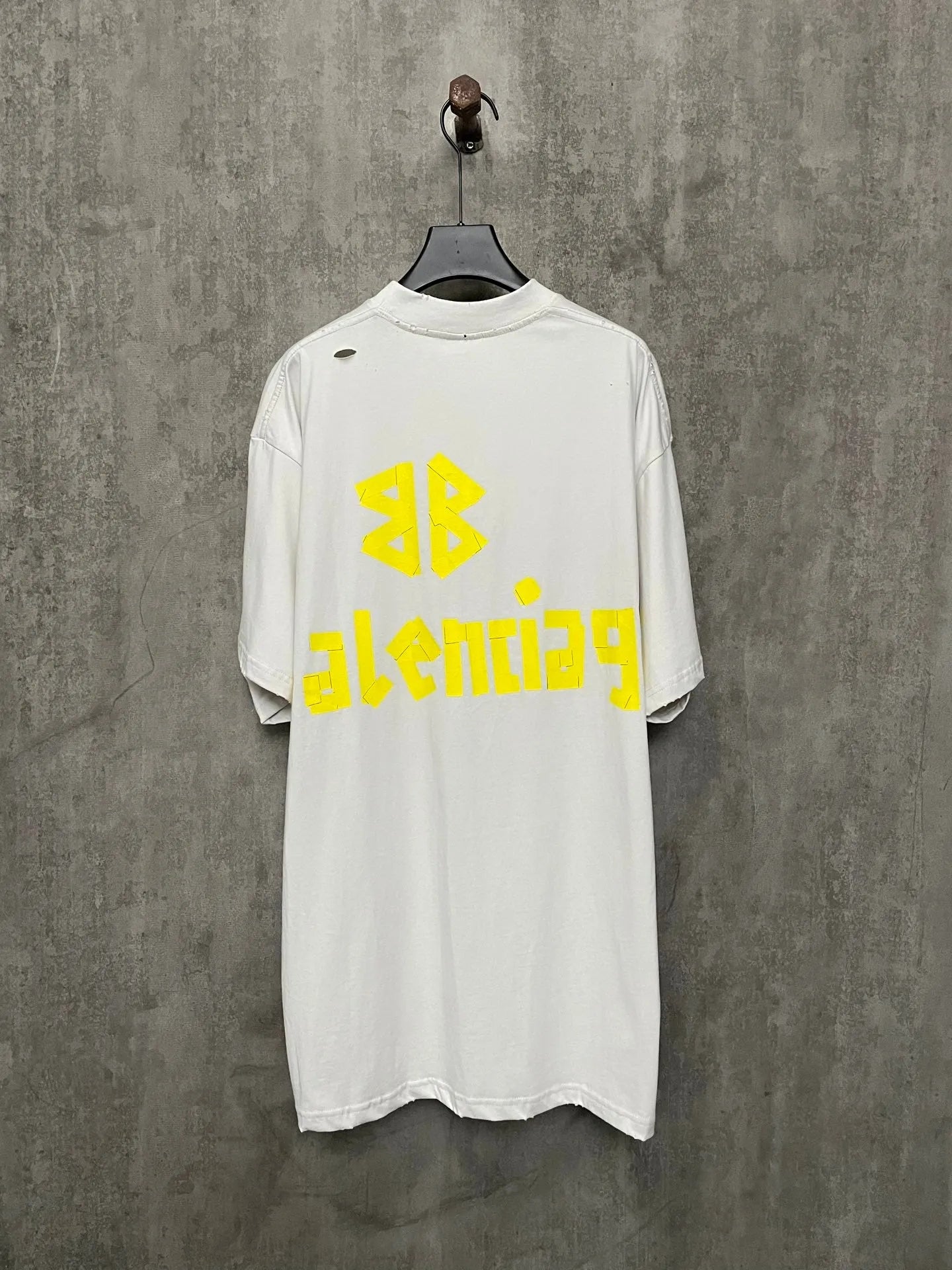 BALENCIAGA TAPE TYPE T-SHIRT WHITE