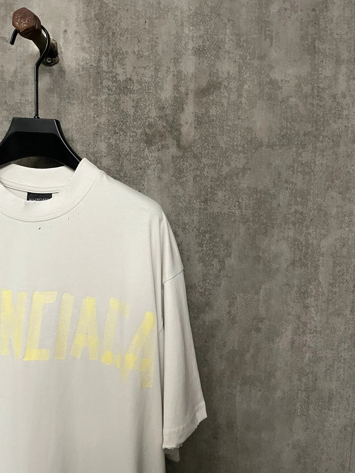 BALENCIAGA TAPE TYPE T-SHIRT WHITE