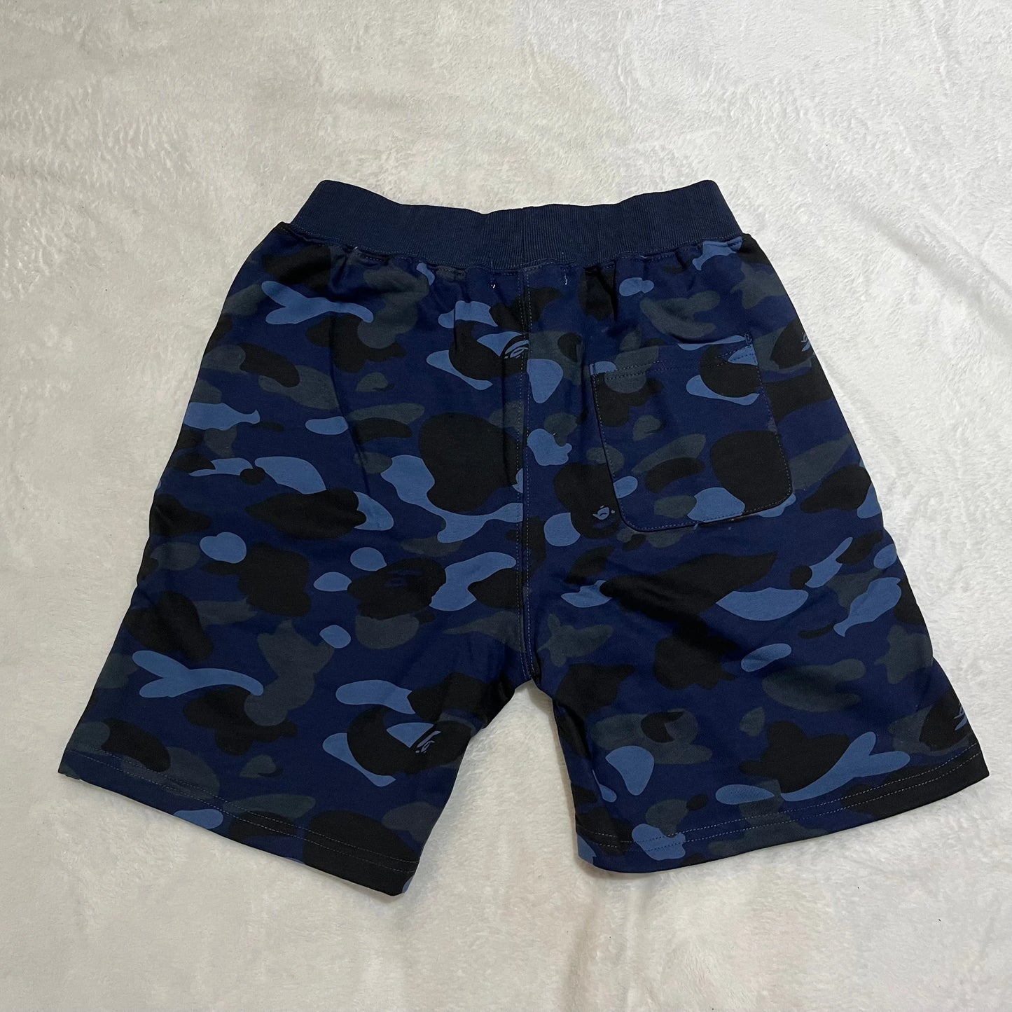 BAPE COLOR CAMO SHARK SWEAT SHORTS
