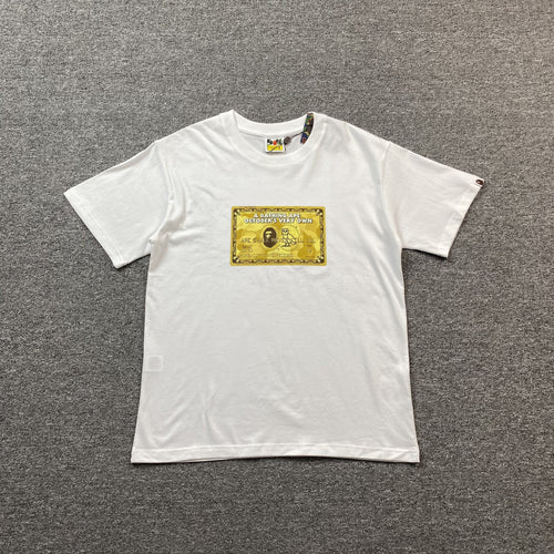 Bape x OVO Card Tee White