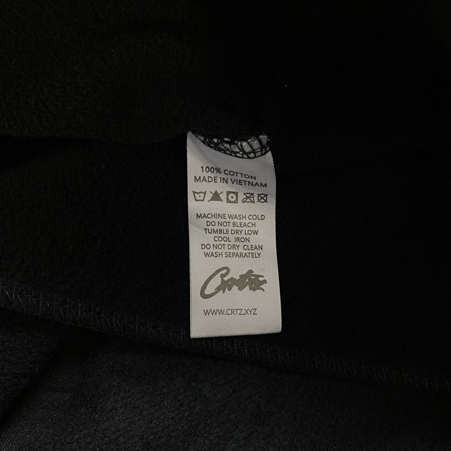 Corteiz RTW College Sweatpant Black